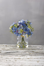 Blue Hydrangea Vase