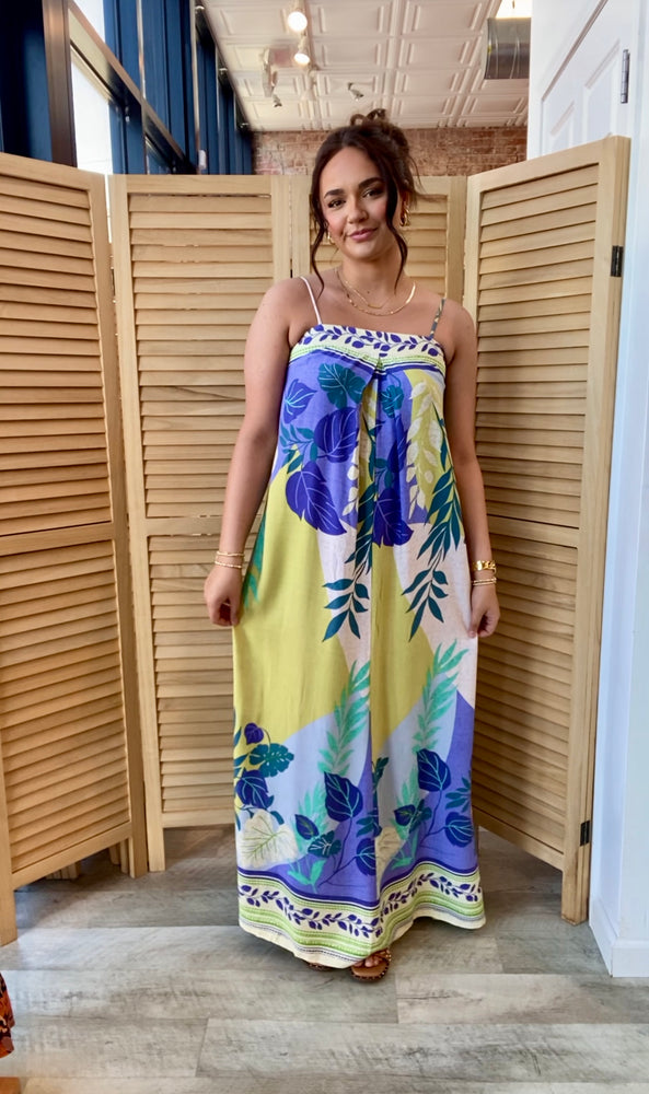 Beach Vaca Maxi Dress | Sage Blue