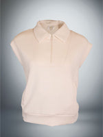 Simply Southern | Adult Tess Zip Top | Off White