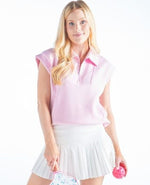 Simply Southern | Adult Tess Zip Top | Pink