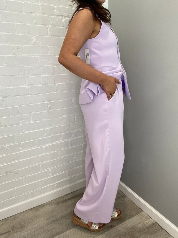 Taylor Inspired High Waisted Pull on Pant | Lilac