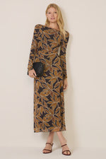Z Supply Spellbound Nox Floral Midi Dress | Coconut