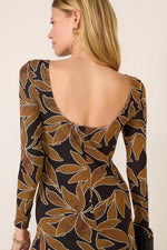 Z Supply Spellbound Nox Floral Midi Dress | Coconut