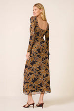 Z Supply Spellbound Nox Floral Midi Dress | Coconut