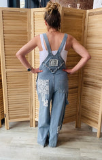 Patch It Up Overalls | Denim