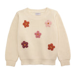 Mudpie Daisy Crew Neck Sweater