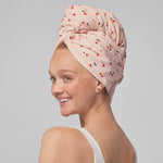 Kitsch XL Hair Towel Wrap | Cherry