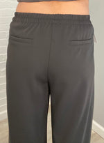 Taylor Inspired High Waisted Pull on Pant | Black