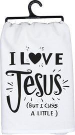 Love Jesus | Kitchen Towel