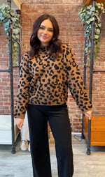 Wildest Dreams Leopard Sweater | Brown