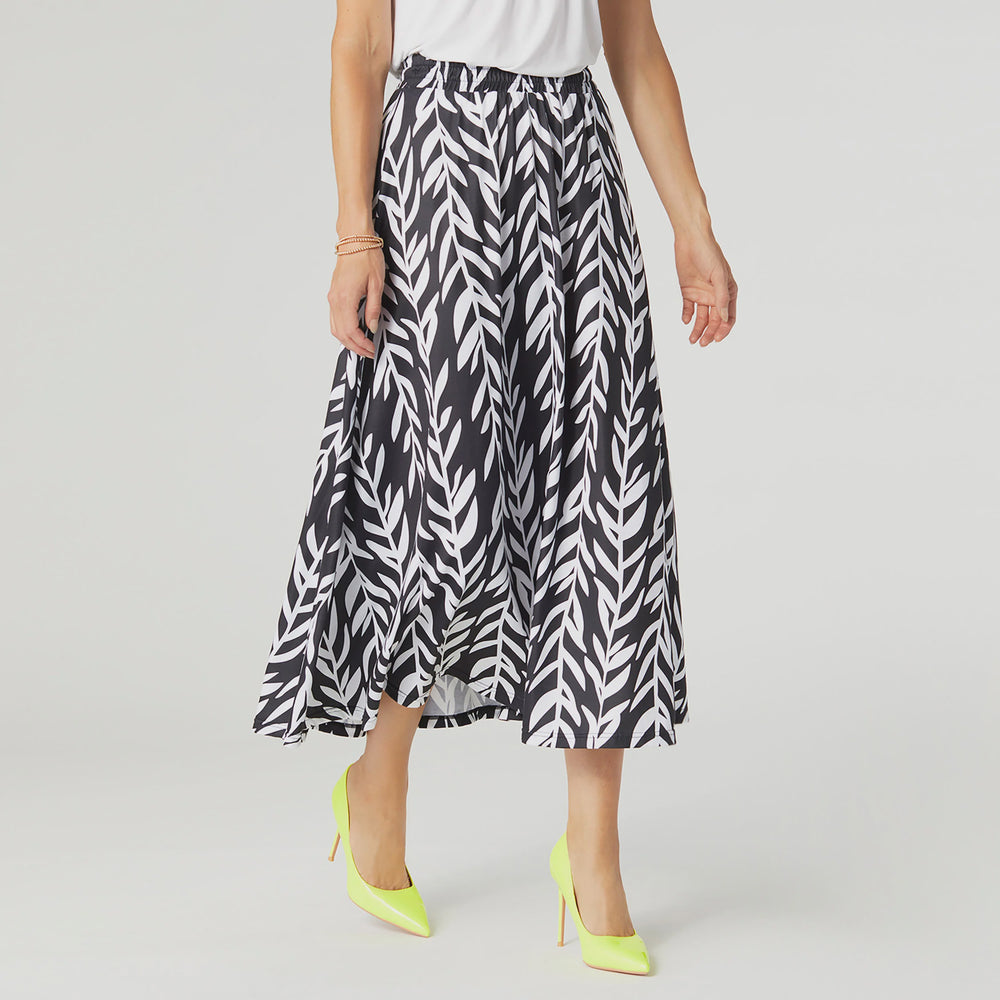 Lucille Long Printed Skirt