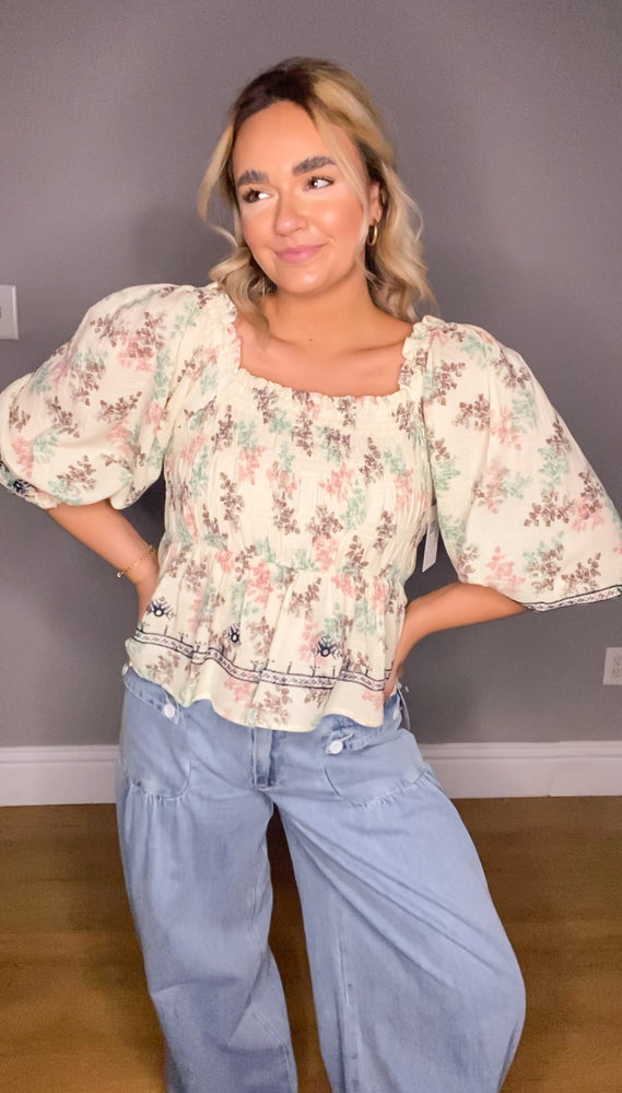 Flowers Are Forever - Yoke Top – Aimaleigh's Boutique