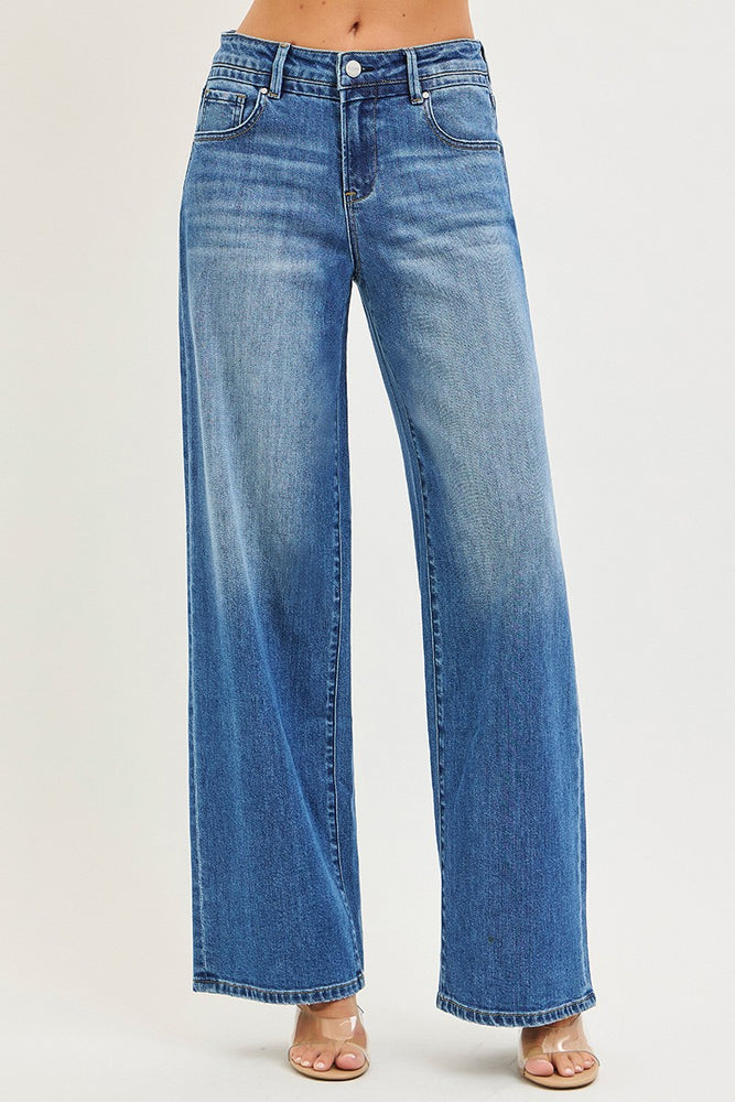 Risen Slouchy Baggy Jeans | Medium
