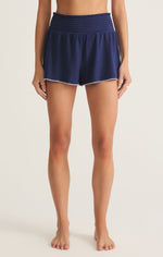 Z Supply Dawn Whipstitch Short | Yacht Blue