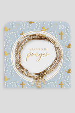 Wrapped in Prayer Bracelet | Natural
