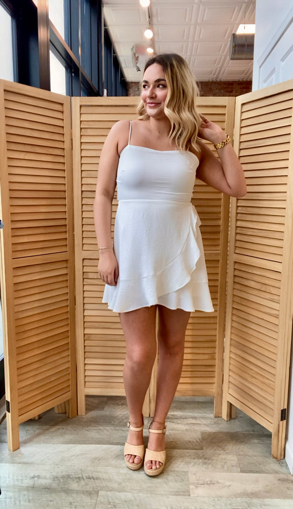 Luxor Mini Dress | White