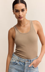 Z Supply Classic Scoop Tank | Desert Tan