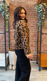 Wildest Dreams Leopard Sweater | Brown