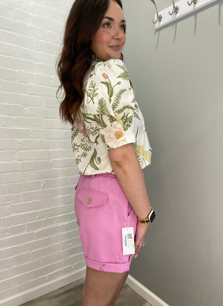 One With Nature Top | Cream