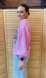 Simply Southern | Adult Nutcracker Pullover | Pink Sequin