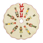 Mudpie Nutcracker Tree Skirt
