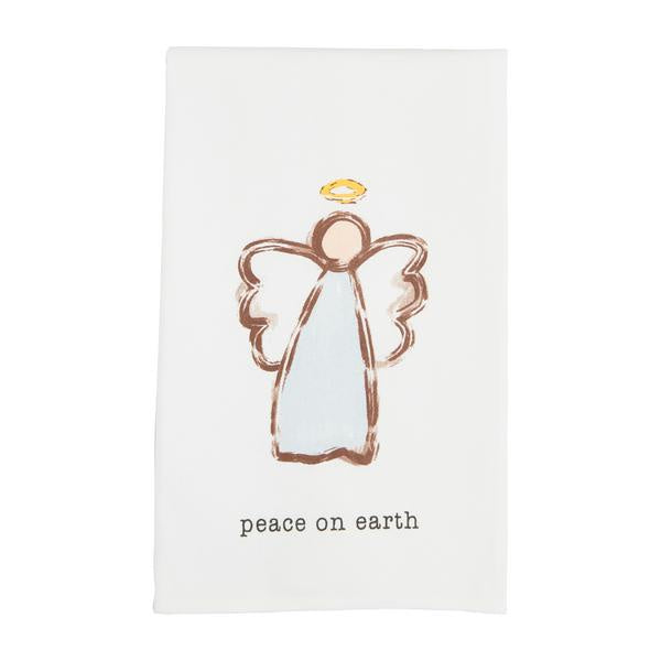 Mudpie Peace On Earth Towel