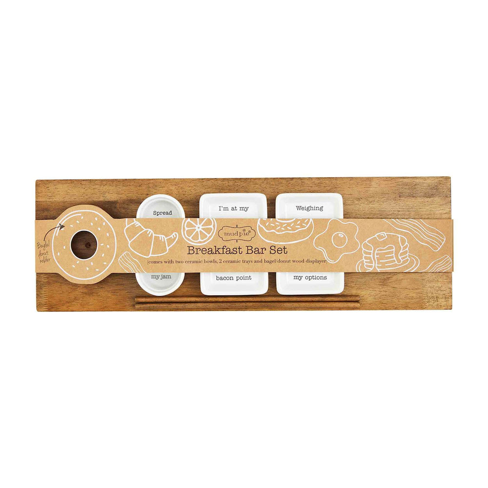 Mud Pie Breakfast Bar Set