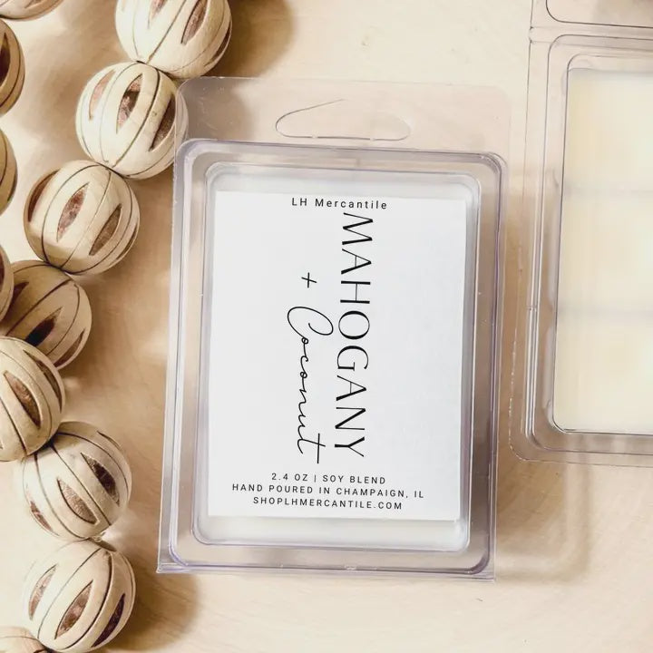 Mahogany + Coconut Wax Melts