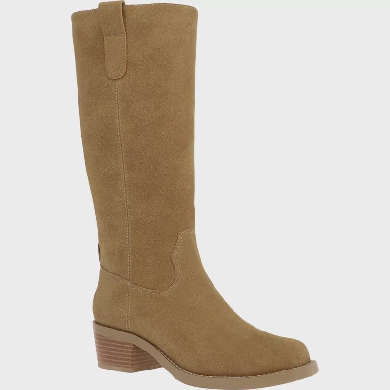 Duston Boots | Tan Suede