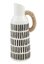 Black Patterned Bud Vase | 3 Styles