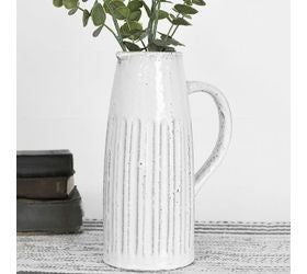 Stripe Pitcher | 12"