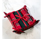 3-Piece Tartan Plaid Towel Gift Set