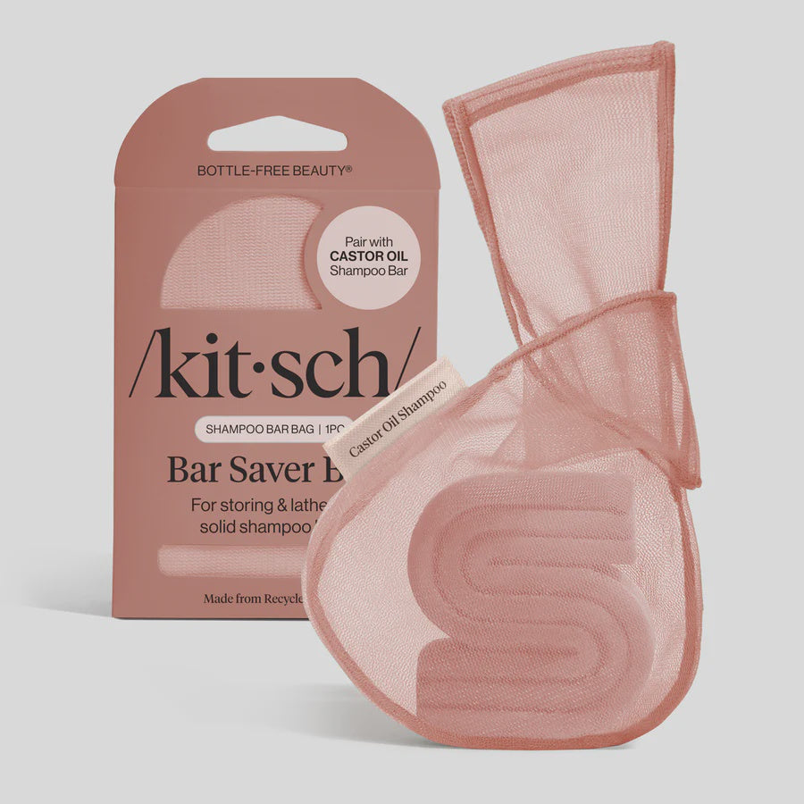 Kitsch Castor Oil Shampoo Bar Bag Saver