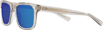 COSTA | Tybee Polarized Sunglasses | Shiny Light Gray Crystal