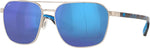 COSTA | Wader Polarized Sunglasses | Brushed Silver