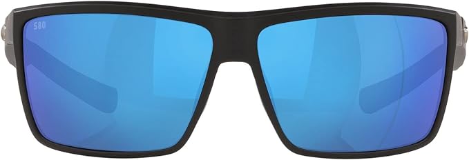 COSTA | Rinconcito Polarized Sunglasses | Matte Black/Blue Mirror