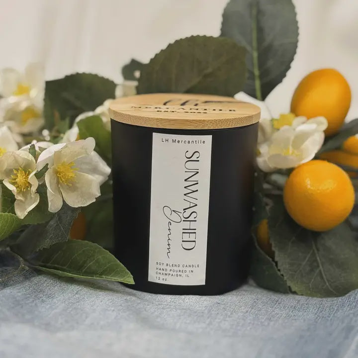 Sunwashed Denim Boutique Candle