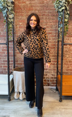 Wildest Dreams Leopard Sweater | Brown