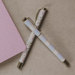 Floral Metal Pen Set