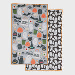 Ooky Spooky Microfiber Dishtowel | Double Sided