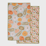 Heirloom Pumpkins Microfiber Dishtowel | Double Sided