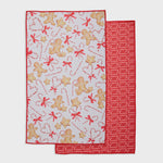Candy Canes Microfiber Dishtowel | Double Sided