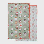 Cozy Cocoa Microfiber Dishtowel | Double Sided