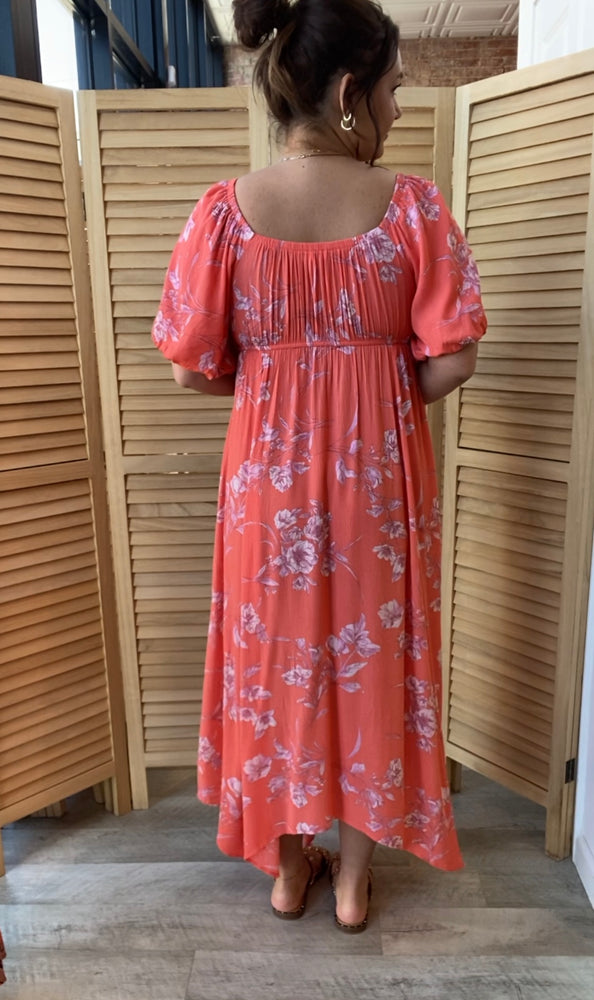 Picture Perfect Maxi Dress | Coral
