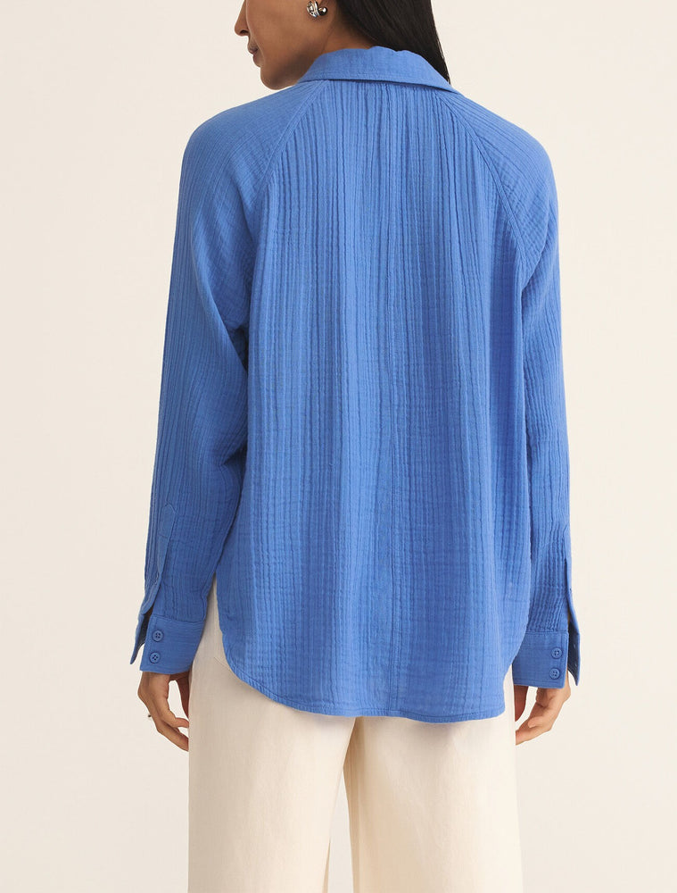 Z Supply The Perfect Airy Top | Bay Blue