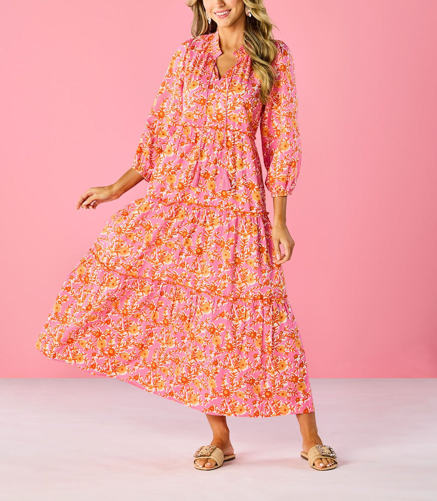 Farris Maxi Dress Pink