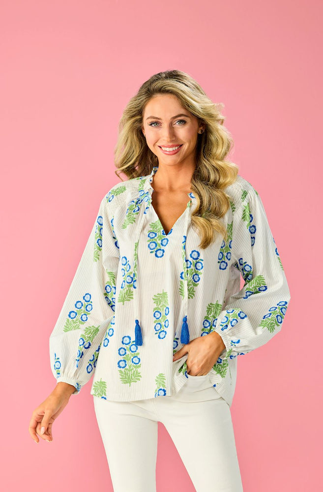 Jenaleigh Top Blue