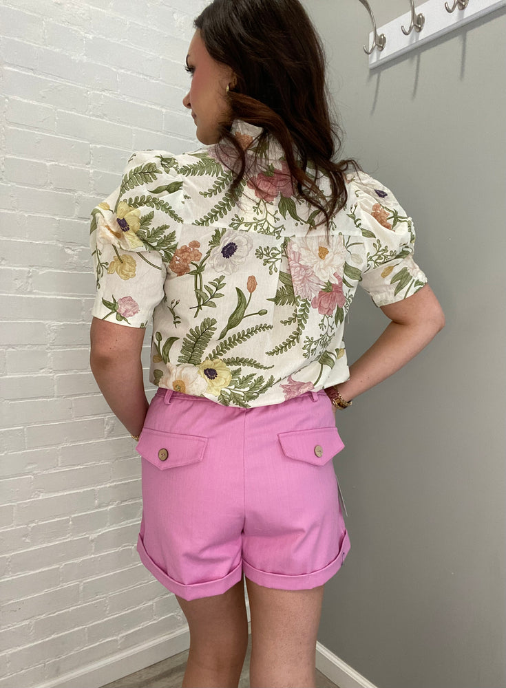 One With Nature Top | Cream