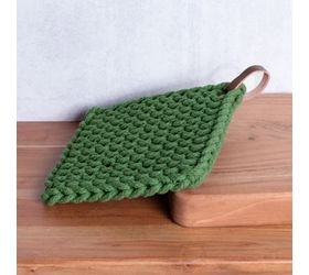 Pine Knit Pot Holder