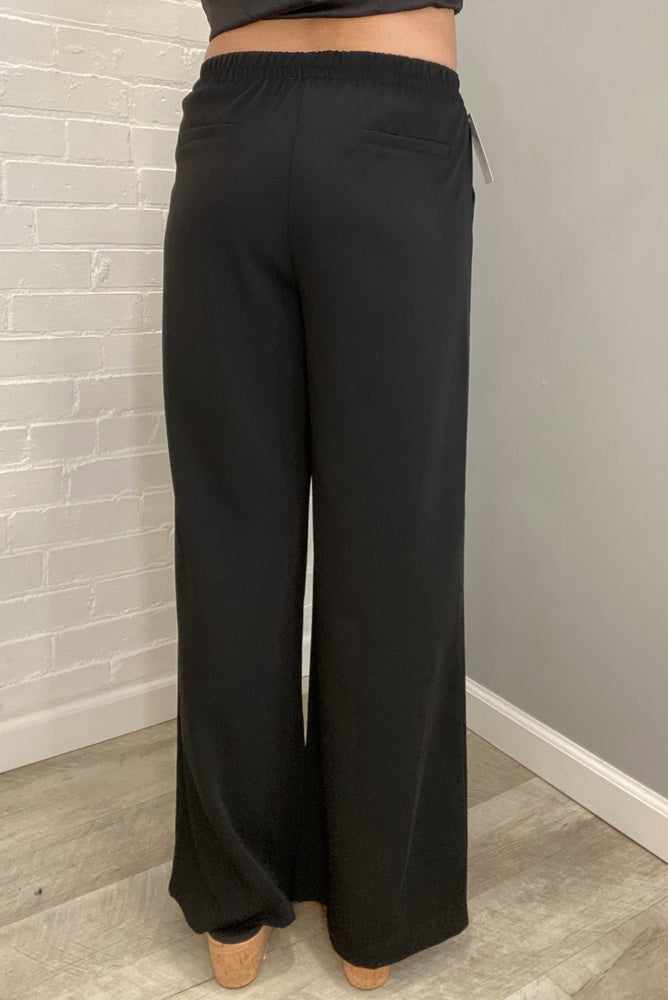 Taylor Inspired High Waisted Pull on Pant | Black